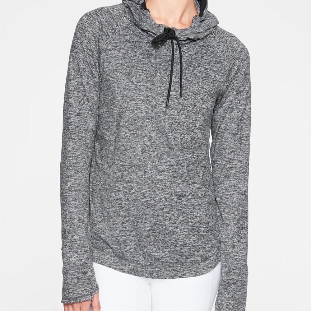 Athleta Uptempo Hooded Lightweight Sweatshirt | S